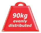 Outdoor hooded top litter bins Outdoor bins 90kg evenly distributed
