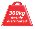Stock Trolley, 300kg evenly distributed