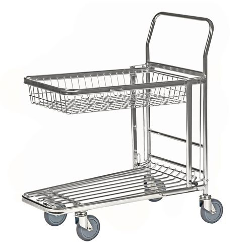 Folding Top Shelf Stock Trolleys