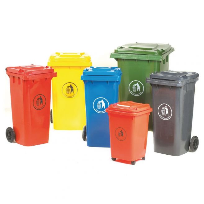 Wheeled waste bins