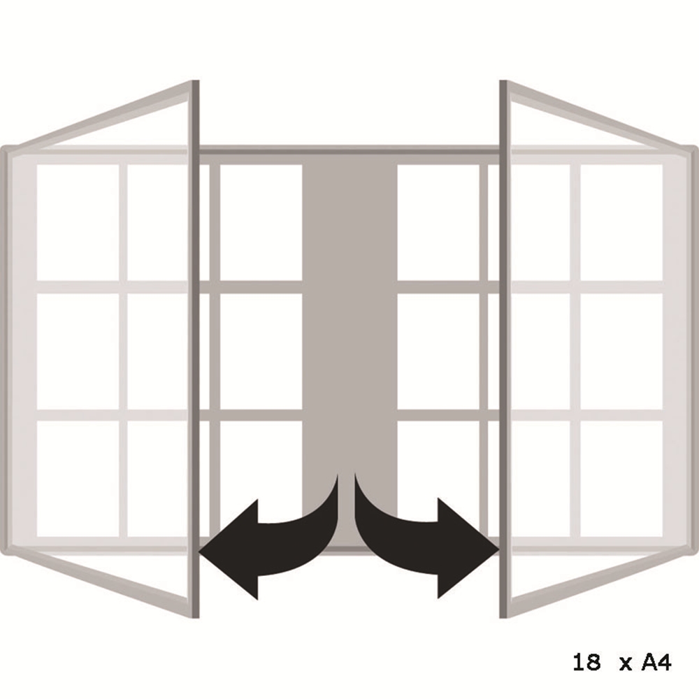 Dual Door Noticeboards
