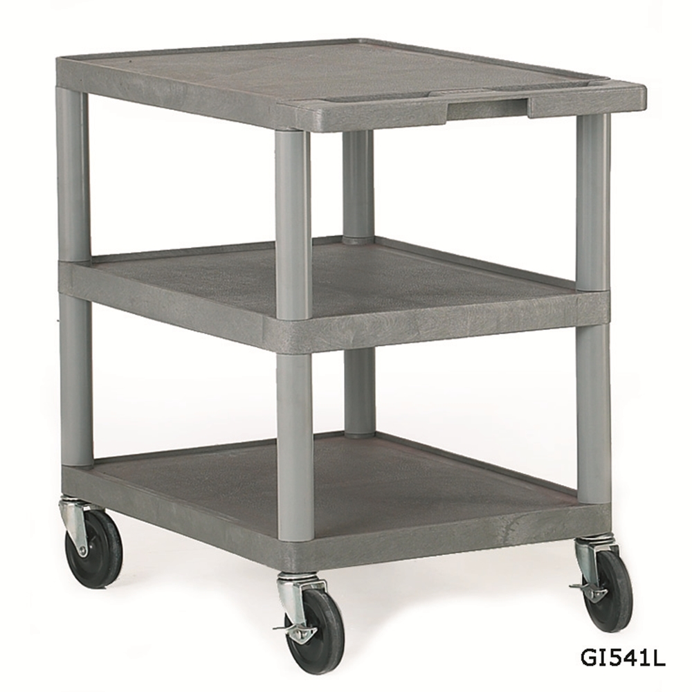 Grey Shelf Trolleys
