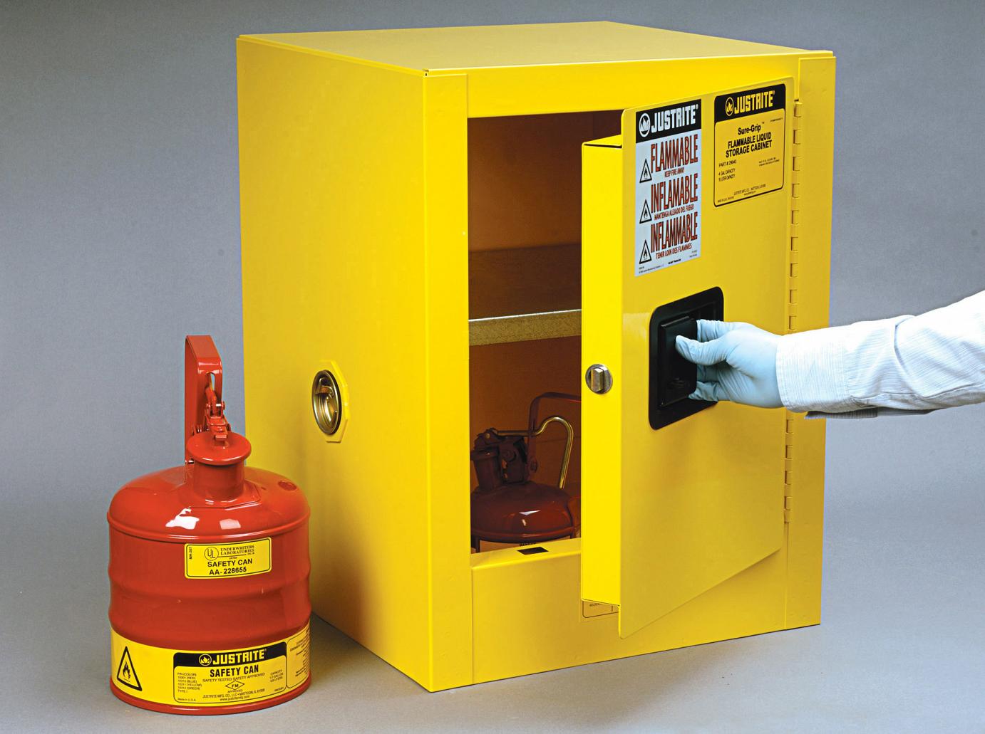 Safety Cabinets for Flammable Substances