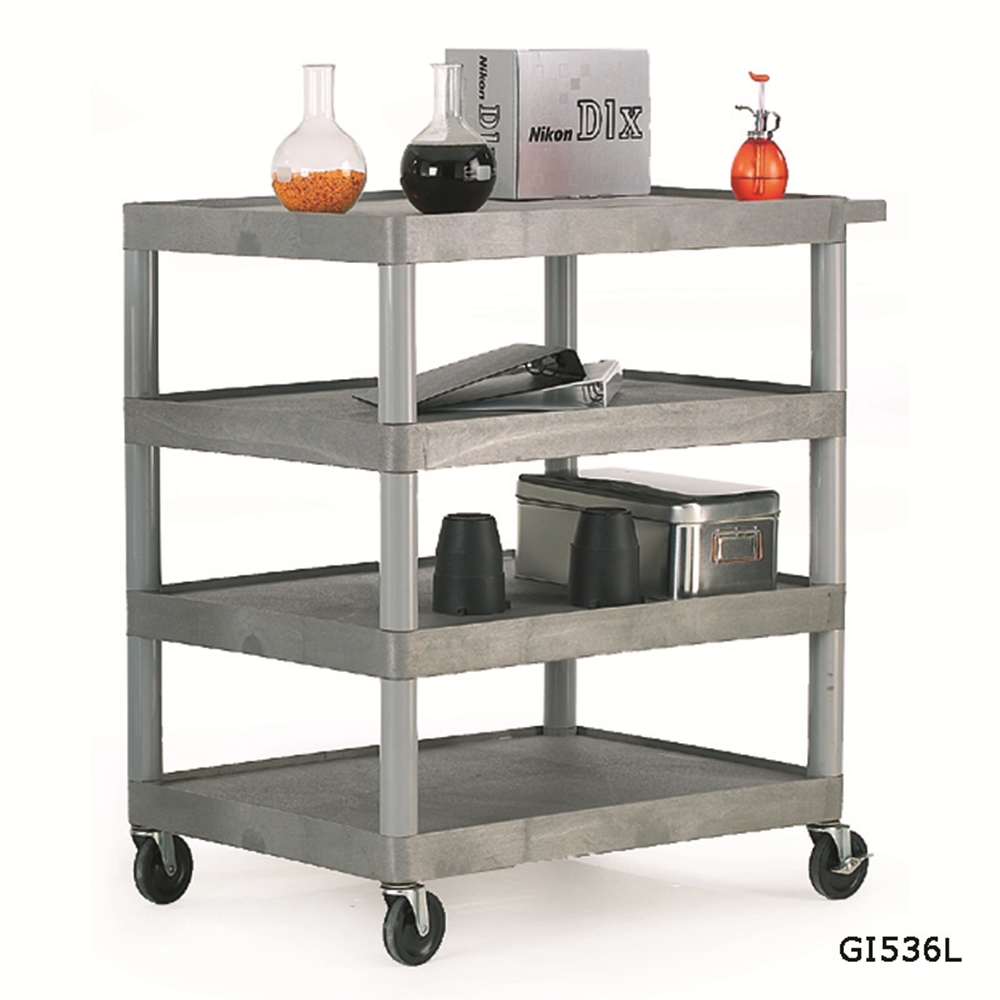 Grey Shelf Trolleys