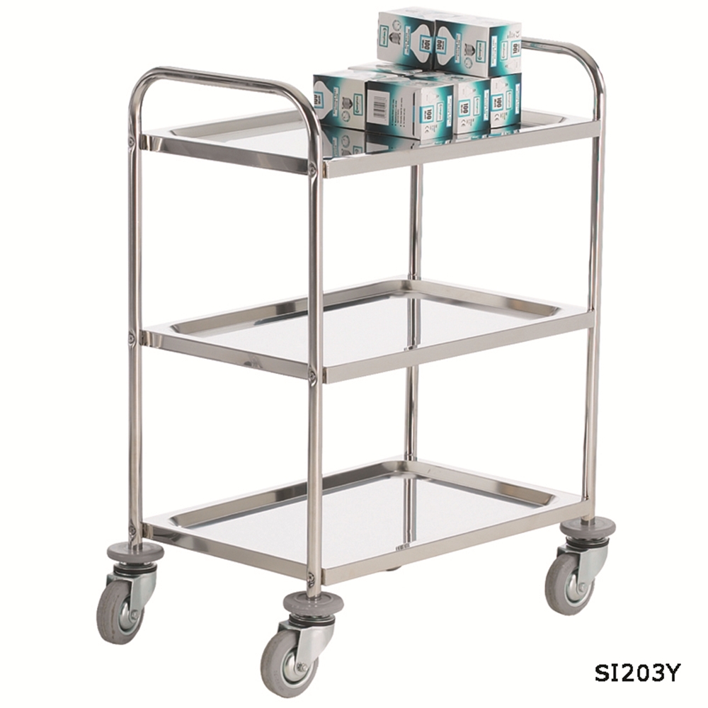 Stainless Steel Shelf Trolleys