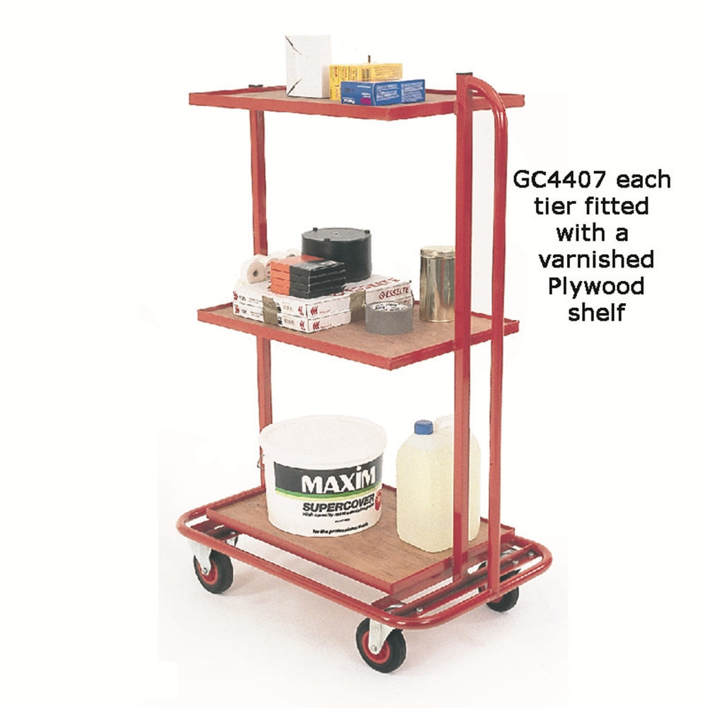 Three Tier Order Picking Trolleys