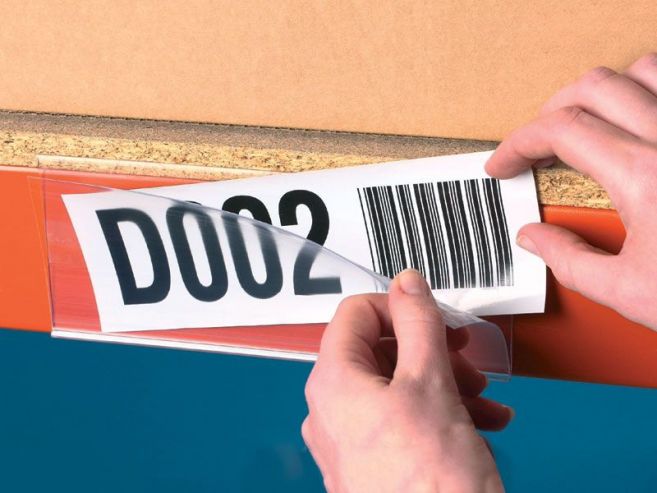 Magnetic and self adhesive ticket holders