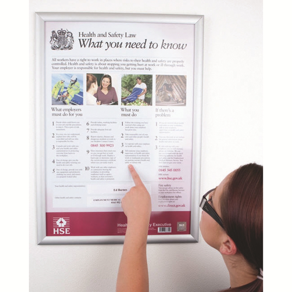 health and safety law poster