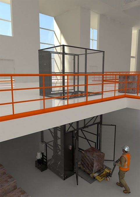 Heavy Duty Mezzanine Floor Lift
