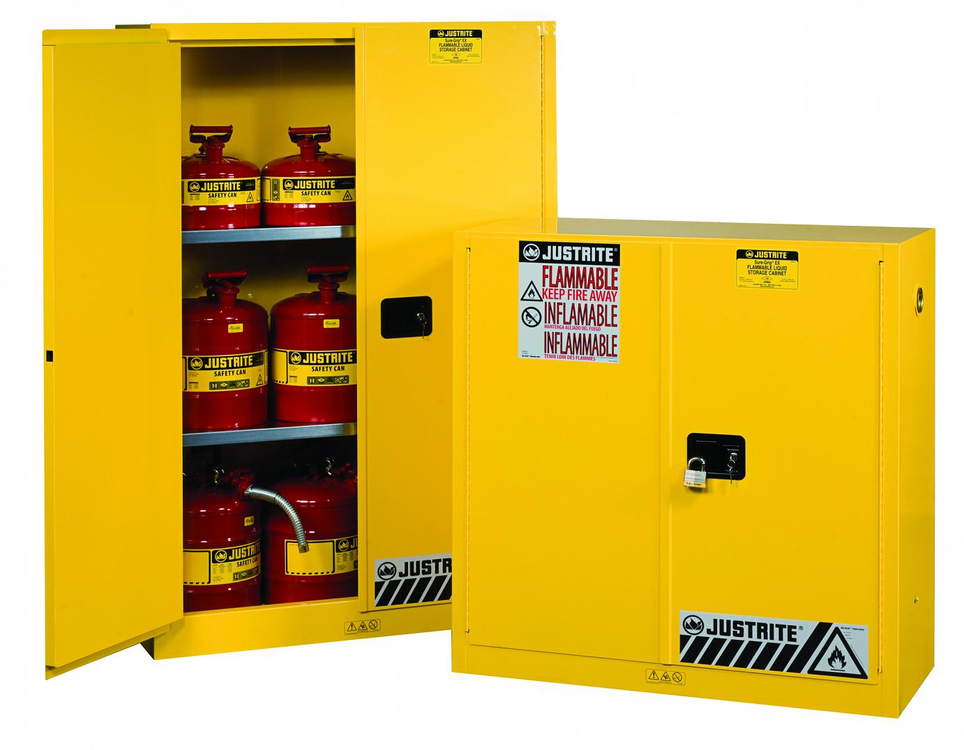 Safety Cabinets for Flammable Substances