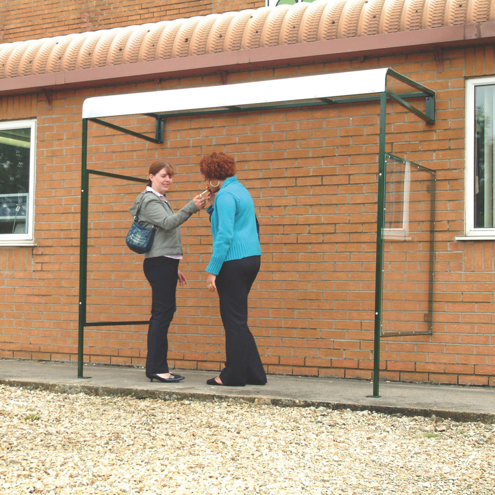 wall Mounted Smoking Shelter