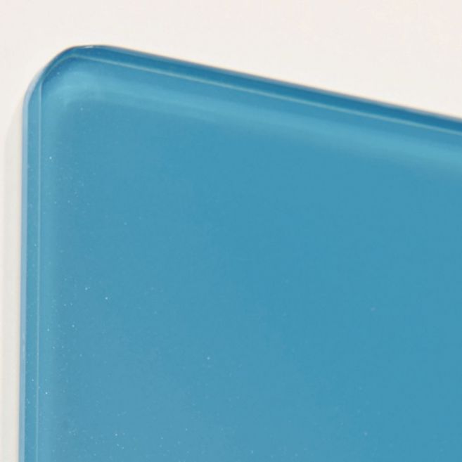 Sky blue Coloured Glass Writing Boards