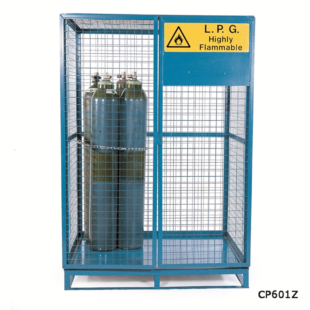 Cylinder Storage Lock Up Cages