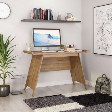 Towson Trestle Desk - Oak