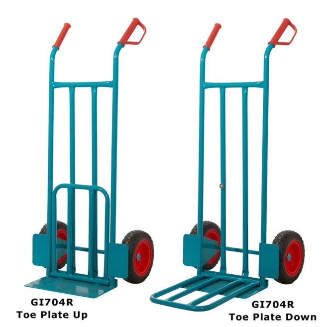 eavy Duty Sack Truck with Puncture Proof Wheels