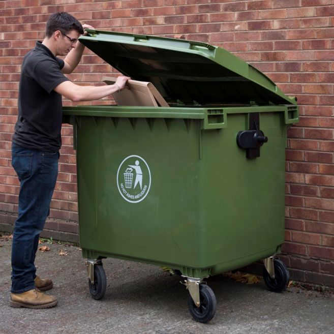 660 and 1100L Waste Bins