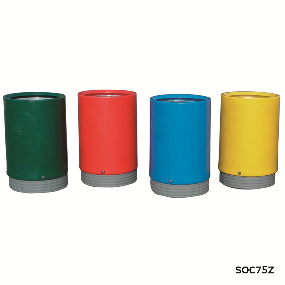 Outdoor Open Top Litter Bins