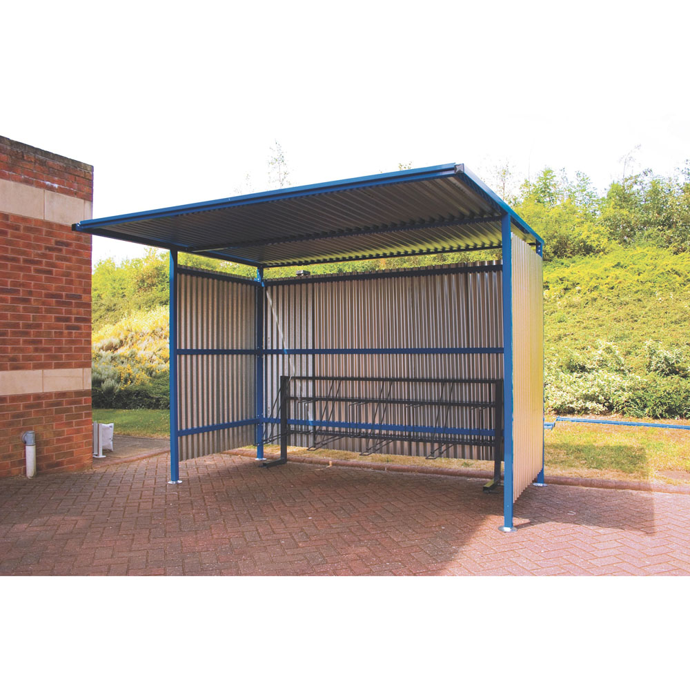 Galvanised Traditional Cycle Shelters