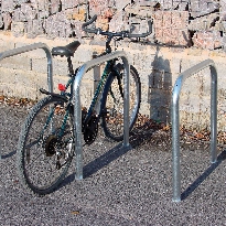 sheffield style bicycle rack