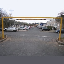 Height restriction barrier