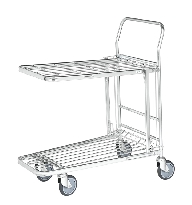 Folding Top Shelf Stock Trolleys