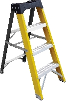 Climb-It® Glass Fibre Swingback Stepladders
