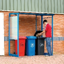 Wheeled Bin Shelter