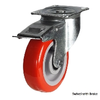 Top Plate Medium Duty Castors