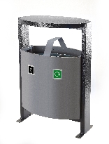 Outdoor 2 Compartment Bin