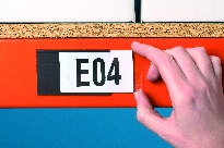 Magnetic & Self Adhesive Label Holders