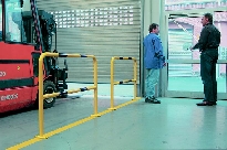 Traffic Line - Steel Hoop Guards